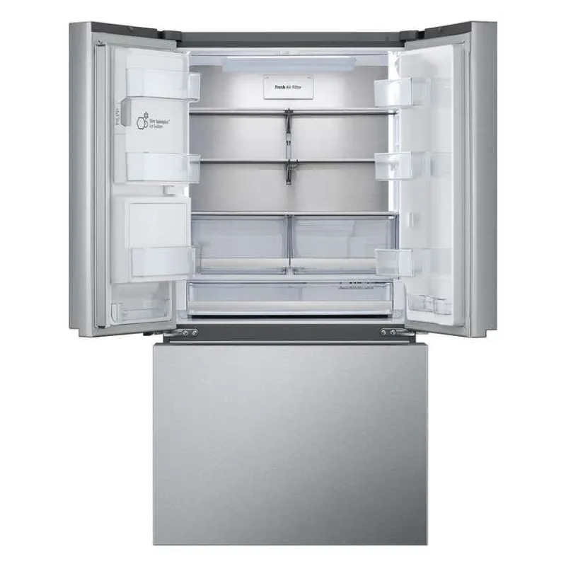 LG 26 Cu Ft 36 In Refrigerator Bottom Freezer, French door - LRYXC2606S