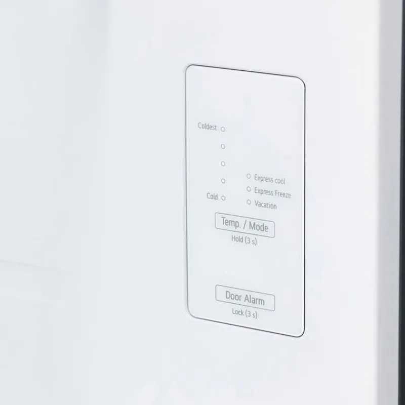 LG 18,2 Cu Ft 30 In Refrigerator Bottom Freezer, French door - LF18CO000S