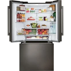 LG 25 Cu Ft 33 In Refrigerator Bottom Freezer, French door - LF25H6330D