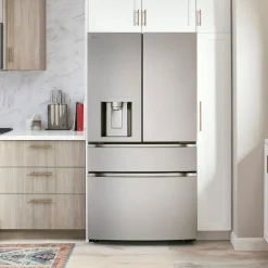 LG 29 Cu Ft 36 In Refrigerator Bottom Freezer, French door - LF29S8330S
