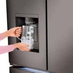 LG 26 Cu Ft 36 In Refrigerator Bottom Freezer, French door - LRYXC2606D