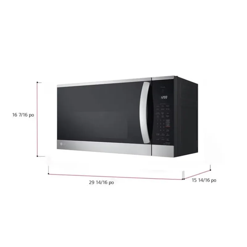 LG 1,8 Cu Ft Microwaves/Range Hood, , 300 - MVEM1825F