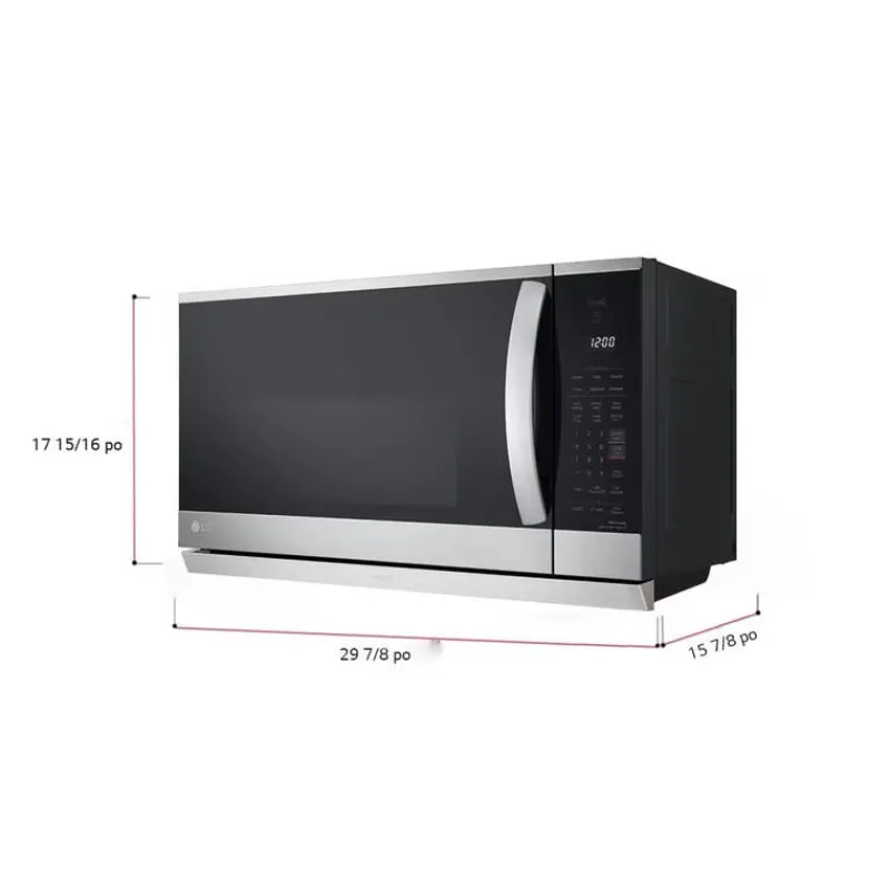 LG 2,1 Cu Ft Microwaves/Range Hood, , 400 - MVEL2125F