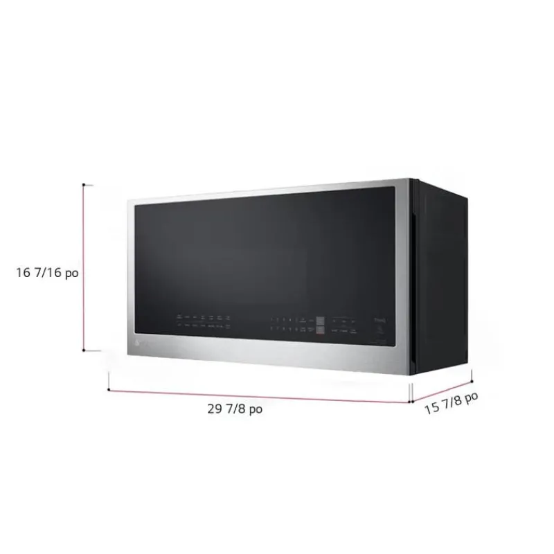 LG 2 Cu Ft Microwaves/Range Hood, , 400 - MVEL2033F