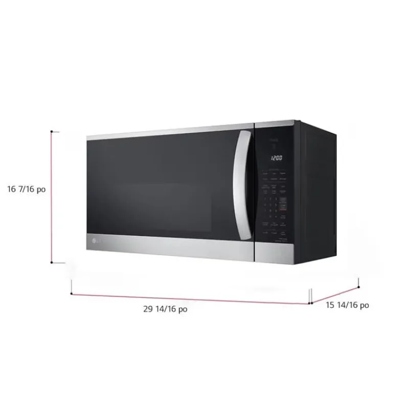 LG 2,1 Cu Ft Microwaves/Range Hood, , 400 - MVEL2137F