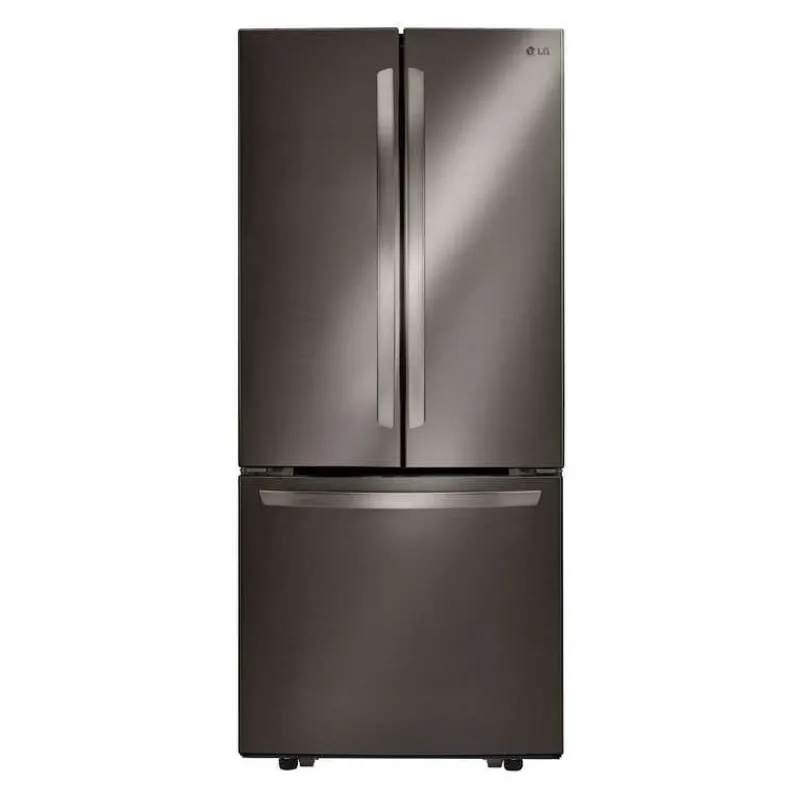 LG 21.8 Ft cu 30 in Refrigerator Bottom Freezer, French door - LRFNS2200D