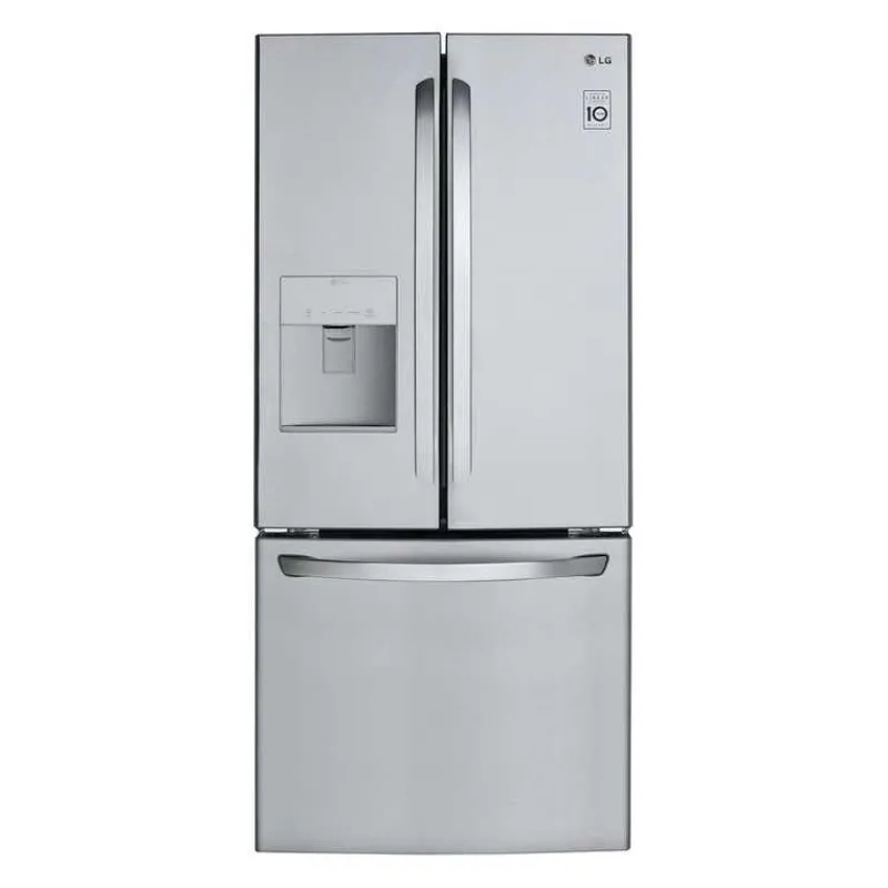 LG 30 in 22 Cu ft Refrigerator Bottom Freezer, French door - LRFWS2200S