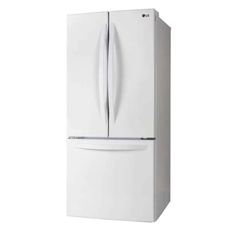 LG 30 in 21,8 Cu ft Refrigerator Bottom Freezer, French door - LRFNS2200W