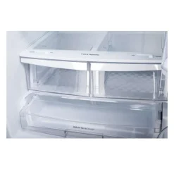 LG 30 in 21,8 Cu ft Refrigerator Bottom Freezer, French door - LRFNS2200W