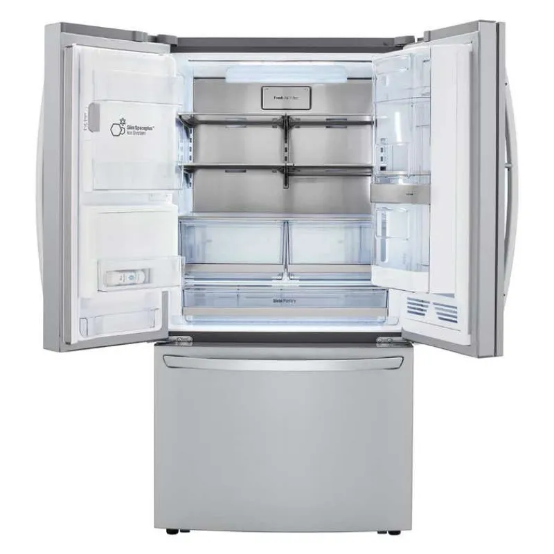 LG 36 in 30 Cu ft Refrigerator Bottom Freezer, French door - LRFDS3016S