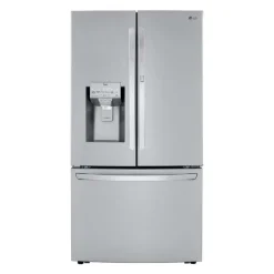 LG 36 in 30 Cu ft Refrigerator Bottom Freezer, French door - LRFDS3016S