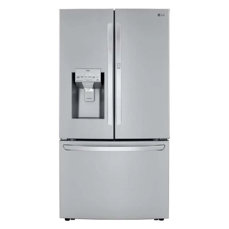 LG 36 in 30 Cu ft Refrigerator Bottom Freezer, French door - LRFDS3016S