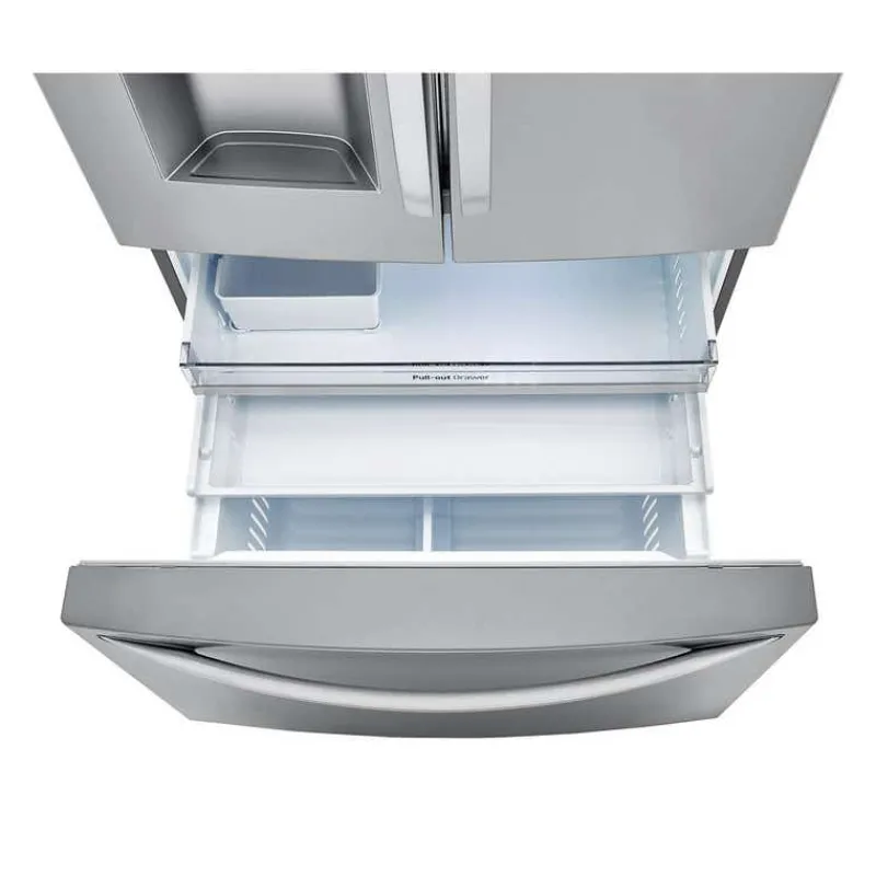 LG 36 in 30 Cu ft Refrigerator Bottom Freezer, French door - LRFDS3016S