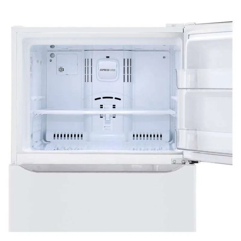LG 30 in 20 cu ft Refrigerator Top Freezer - LTCS20020W