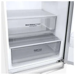 LG 24 in 11,9 cu ft Refrigerator Bottom Freezer - LBNC12231W