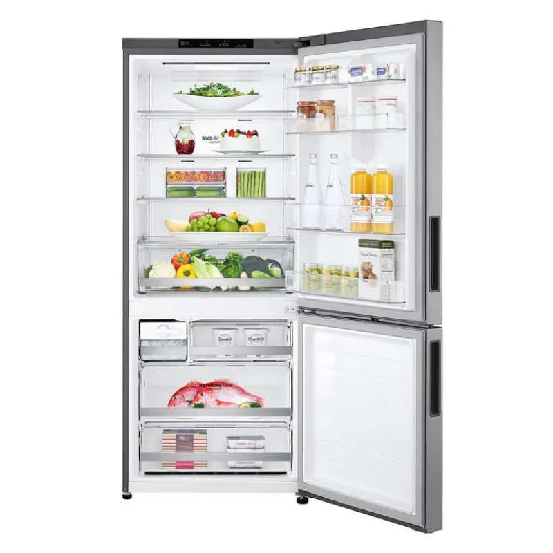 LG 28 in 15 cu ft Refrigerator Bottom Freezer - LBNC15251V