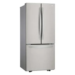 LG 30 in 22 Cu ft Refrigerator Bottom Freezer, French door - LRFNS2200S