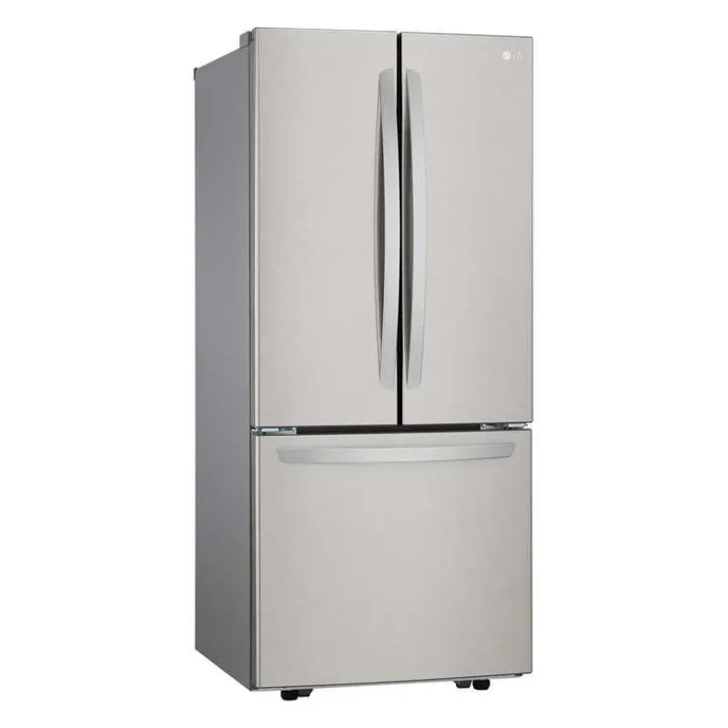 LG 30 in 22 Cu ft Refrigerator Bottom Freezer, French door - LRFNS2200S