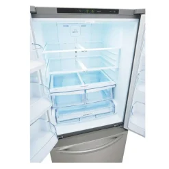 LG 30 in 22 Cu ft Refrigerator Bottom Freezer, French door - LRFNS2200S