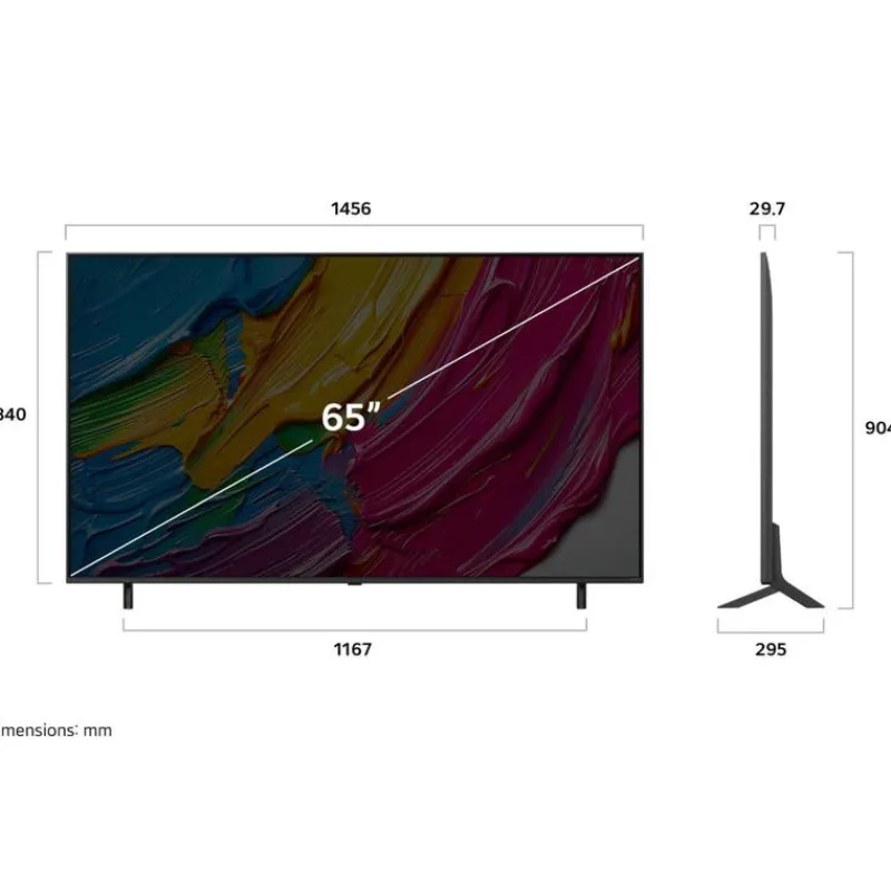 LG 65 In Smart TV QNED UHD 4K - 65QNED80AUA