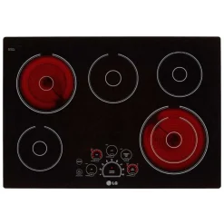 LG Cooktop Glass-Ceramic 30" Electric    - LCE3010SB