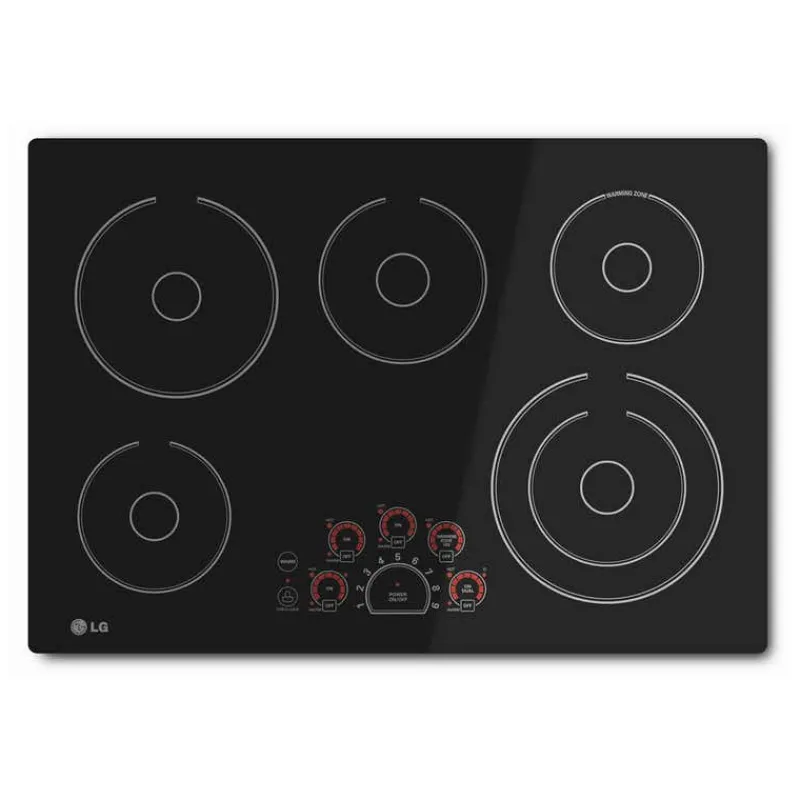 LG Cooktop Glass-Ceramic 30" Electric - LCE3010SB