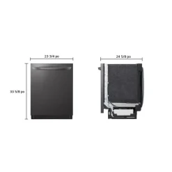 LG Dishwasher Built-In 24