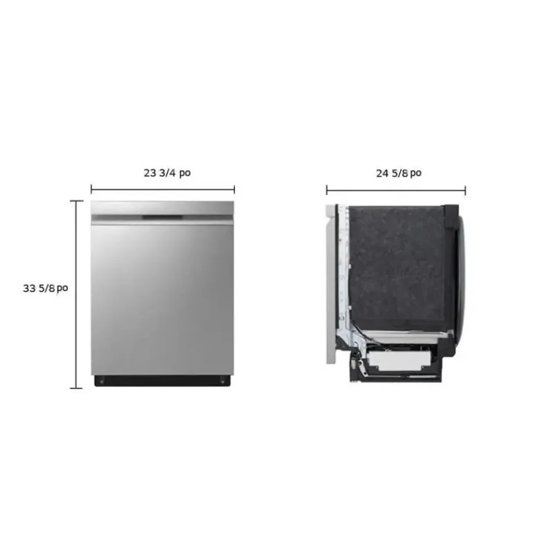 LG Dishwasher Built-In 24" 46dB - LDPH5554D