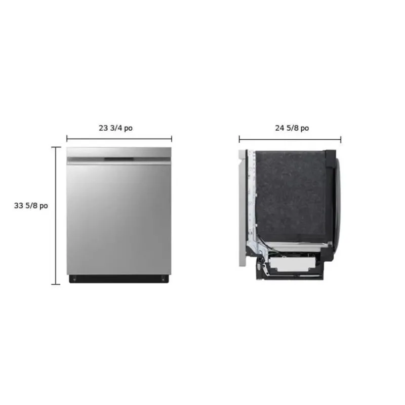 LG Dishwasher Built-In 24" 48dB - LDPN454HT
