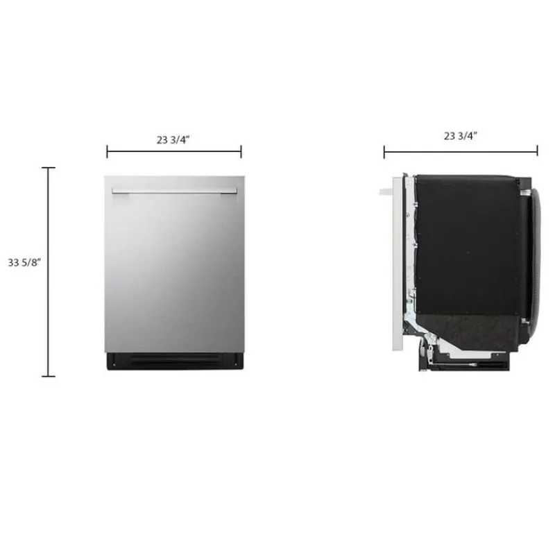 LG Dishwasher Built-In 24" 39dB - LDNTH862S