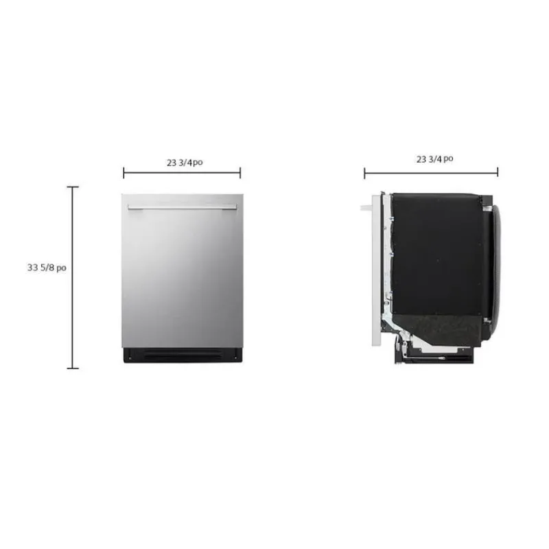 LG Dishwasher Built-In 24" 42dB - LDNTH753S