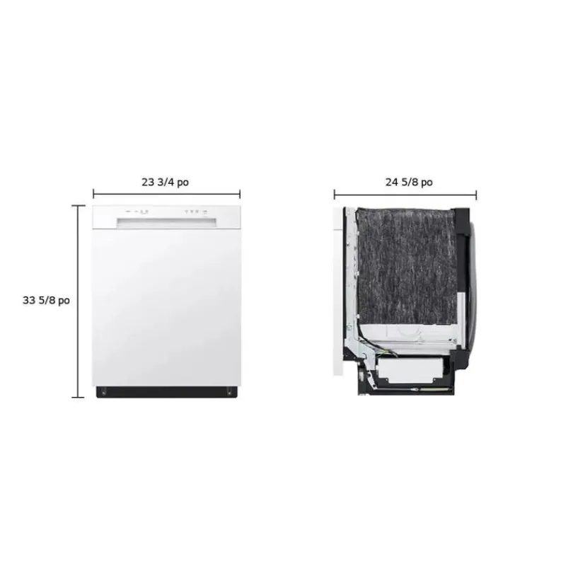 LG Dishwasher Built-In 24" 52dB - LDFC2423W