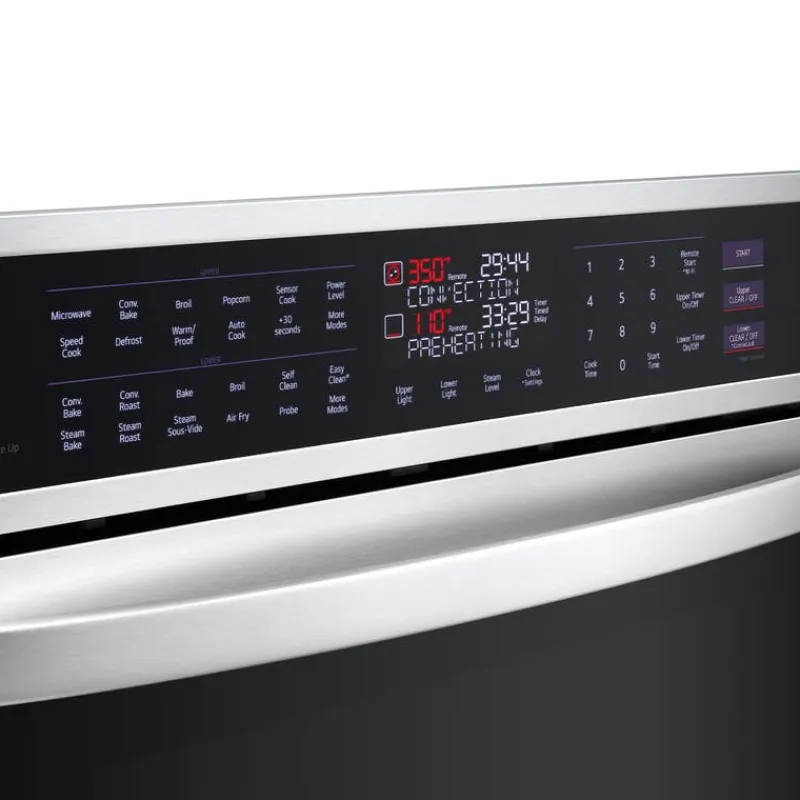 LG Double Wall Oven 30" Electric - WCEP6427F