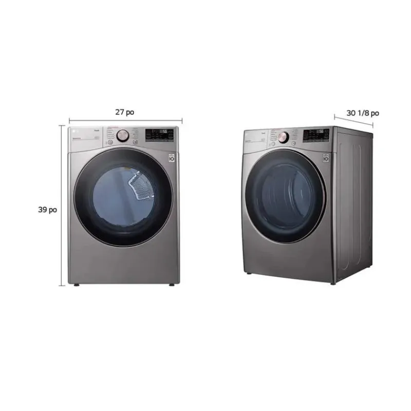 LG Dryer Front-Load 27" - DLEX3850V