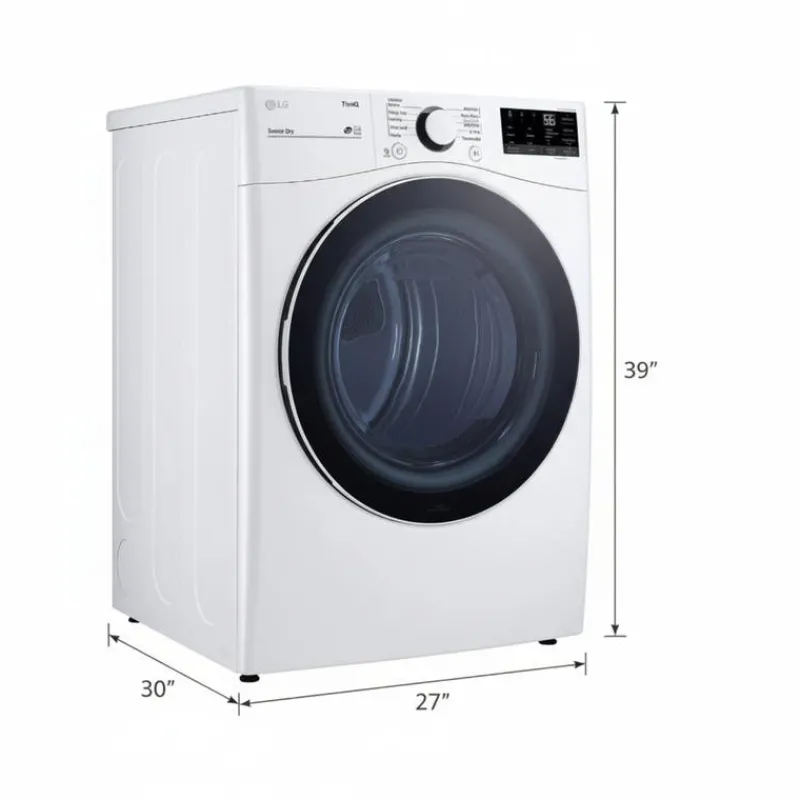 LG Dryer Front-Load 27" - DLE3600W