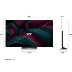 LG 65in Smart TV OLED UHD 4K - OLED65C5PUA