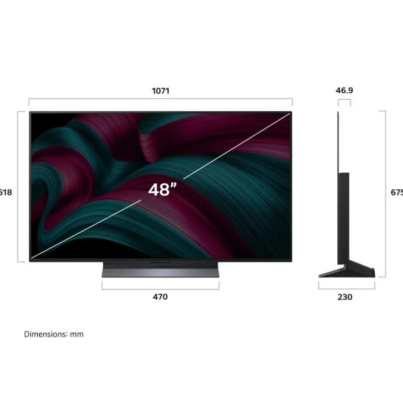 LG 48in Smart TV OLED UHD 4K - OLED48C5PUA
