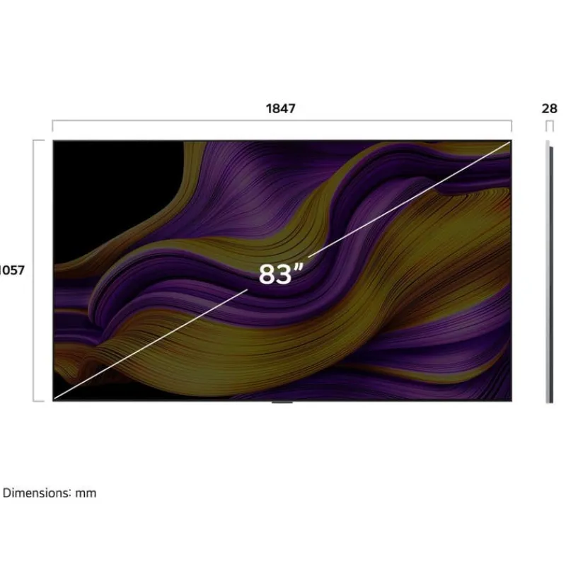 LG 83in Smart TV OLED UHD 4K - OLED83G5WUA