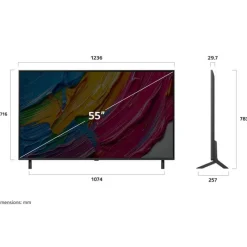 LG 55-inch Smart TV QNED UHD 4K - 55QNED80AUA