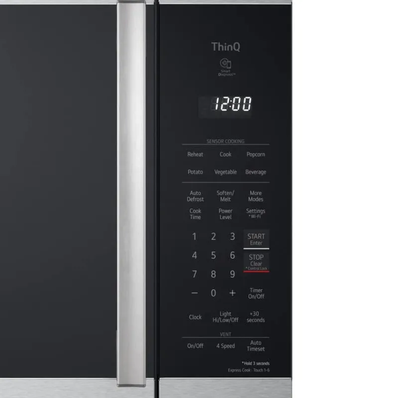 LG Microwave and Range Hood, , 1050 W, 400 - MVEL2125X