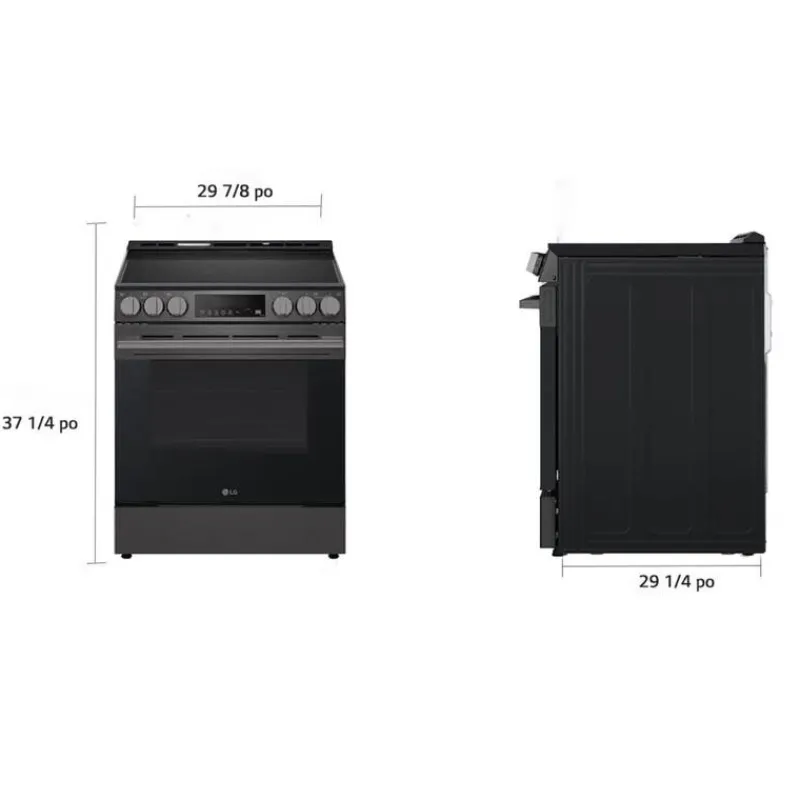 LG Range 30" Electric Glass-Ceramic - LSEL6333ZE