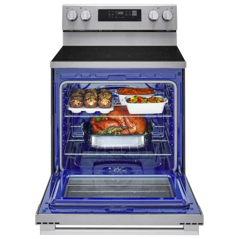 LG Range 30" Electric Glass-Ceramic - LREN6321YE