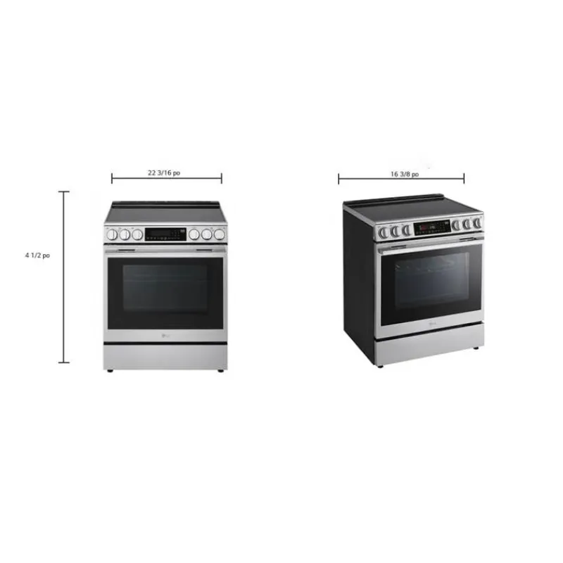 LG Range 30" Electric Glass-Ceramic - LSEL6337XE
