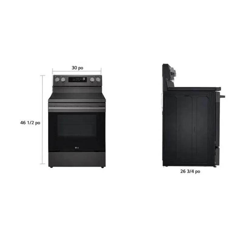 LG Range 30" Electric Glass-Ceramic - LREN6323ZE