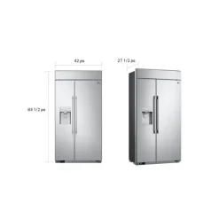 LG STUDIO 26 Cu Ft 42 In Refrigerator Side by side - SRSXB2622S