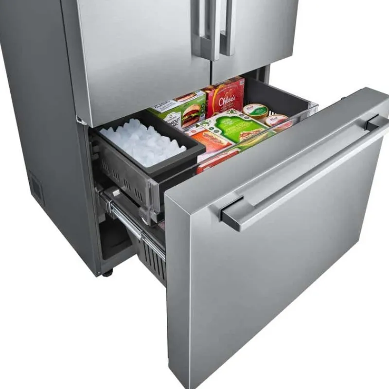 LG STUDIO 26.5 Cu Ft 36 In Refrigerator Bottom Freezer, French door - SRFB27S3