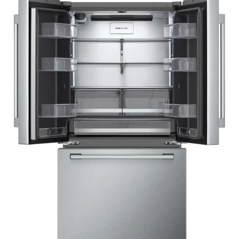 LG STUDIO 26.5 Cu Ft 36 In Refrigerator Bottom Freezer, French door - SRFB27S3