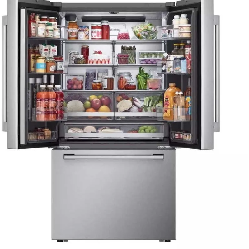 LG STUDIO 26.5 Cu Ft 36 In Refrigerator Bottom Freezer, French door - SRFB27S3