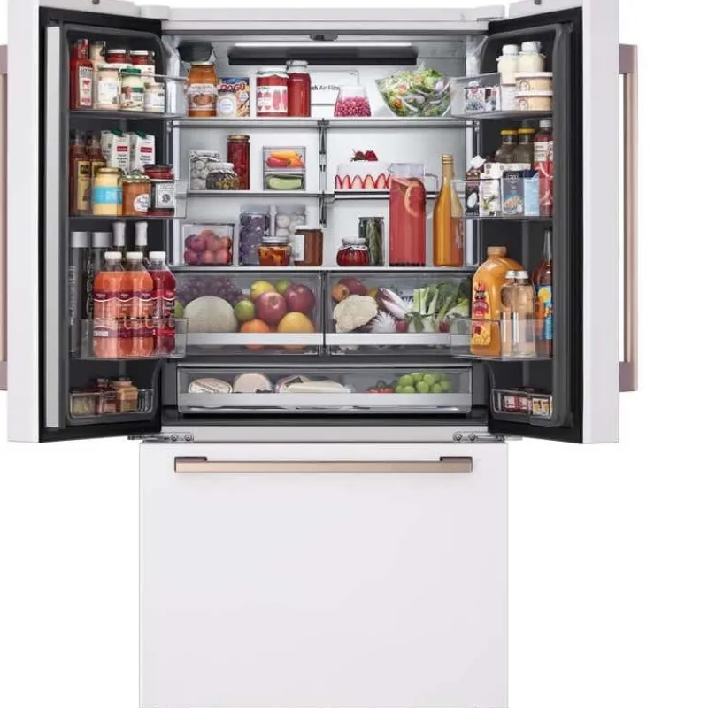 LG STUDIO 27 Cu Ft 36 In Refrigerator Bottom Freezer, French door - SRFB27W3