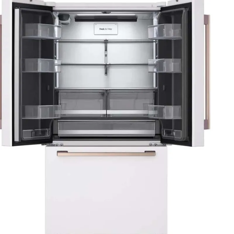 LG STUDIO 27 Cu Ft 36 In Refrigerator Bottom Freezer, French door - SRFB27W3